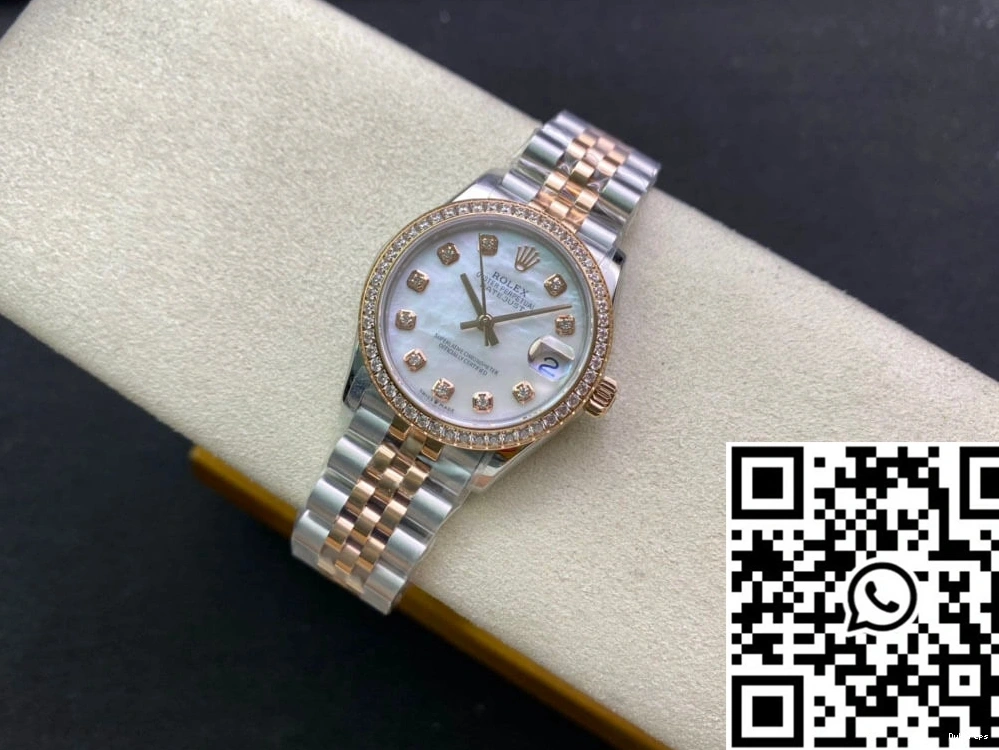 Dial 31MM Diamond Rolex Datejust M278381RBR-0026 Factory EW 0108